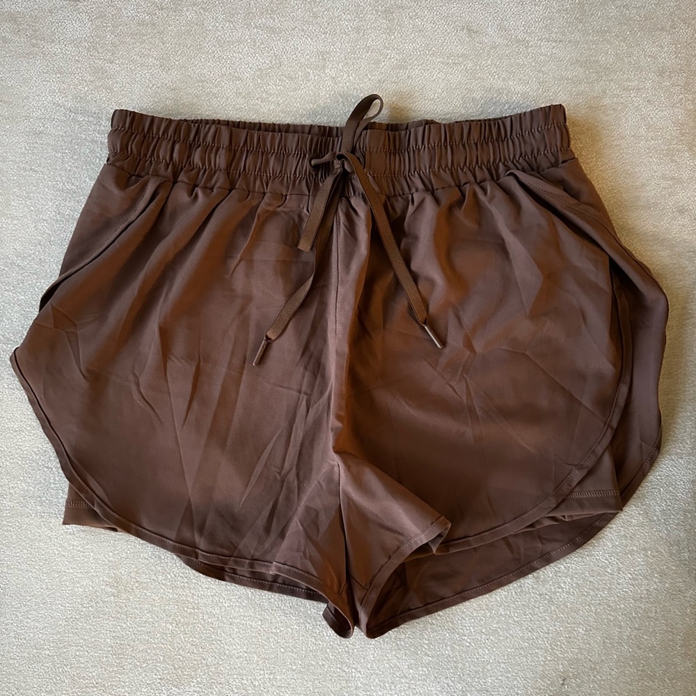 BuffBunny Brown Athletic Shorts